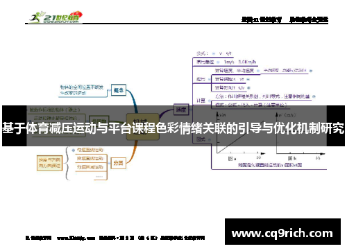 基于体育减压运动与平台课程色彩情绪关联的引导与优化机制研究